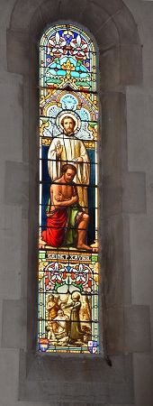 Vitrail de saint François-Xavier
