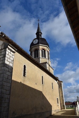 Façade sud de l'église