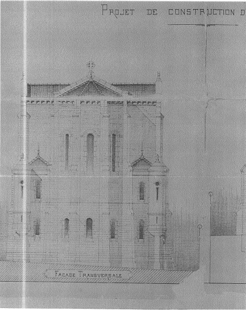 plan de l'église