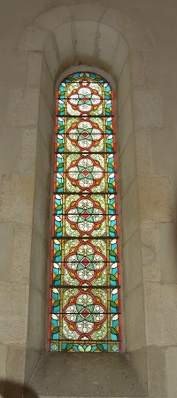 Vitrail du tambour